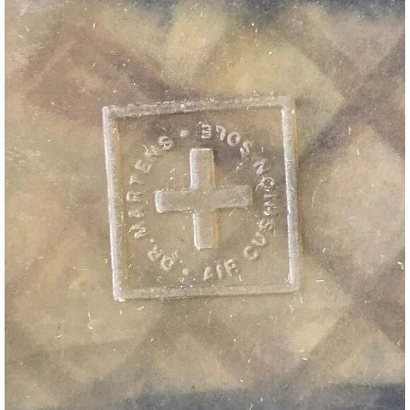 DR MARTENS Junior 1460 Pascal Tinsel Fur Lace Up Boots Black 12 29 Sparkly Girls - Picture 3 of 14